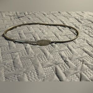 Vintage 1970’s Gold Tone Stretch Belt